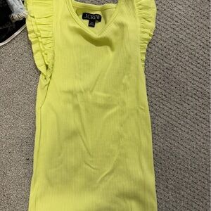 J. Crew Kids Yellow Tank Top